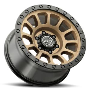 ICON Alloys Off-Road Wheels | 1350 Offroad - ICON Alloys Hulse, Satin Bronze w/ Gloss Black Lip & Bolts, 17x8.5 / 6x5.5, 0mm Offset Wheel 8017858347SBGB - Image 3
