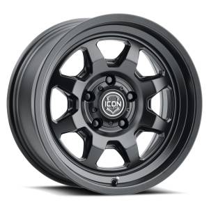 ICON Alloys Off-Road Wheels | 1350 Offroad - ICON Alloys Nuevo, Satin Black, 17x8.5 / 5x5, -6mm Offset Wheel 8117857345SB - Image 1