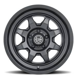 ICON Alloys Off-Road Wheels | 1350 Offroad - ICON Alloys Nuevo, Satin Black, 17x8.5 / 5x150, 25mm Offset Wheel 8117855557SB - Image 6