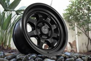 ICON Alloys Off-Road Wheels | 1350 Offroad - ICON Alloys Nuevo, Satin Black, 17x8.5 / 5x150, 25mm Offset Wheel 8117855557SB - Image 4