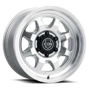 ICON Alloys Off-Road Wheels | 1350 Offroad - ICON Alloys Nuevo, Silver Machined, 17x8.5 / 6x5.5, 0mm Offset Wheel 8117858347SM - Image 1
