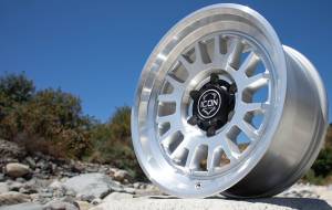 ICON Alloys Off-Road Wheels | 1350 Offroad - ICON Alloys Anza, Silver Machined, 17x8.5 / 5x5, -6mm Offset Wheel 8217857345SM - Image 4