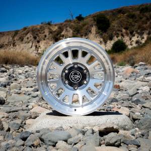 ICON Alloys Off-Road Wheels | 1350 Offroad - ICON Alloys Anza, Silver Machined, 17x8.5 / 5x150, 25mm Offset Wheel 8217855557SM - Image 2