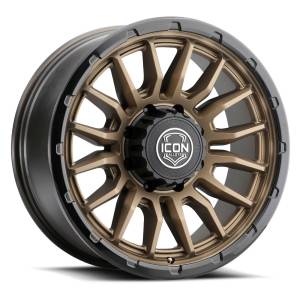 ICON Alloys Off-Road Wheels | 1350 Offroad - ICON Alloys Cajon, Satin Bronze w/ Gloss Black Lip, 20x9 / 8x180, 12mm Offset Wheel 8320908955SBGB - Image 1