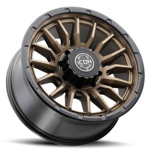 ICON Alloys Off-Road Wheels | 1350 Offroad - ICON Alloys Cajon, Satin Bronze w/ Gloss Black Lip, 20x9 / 8x6.5, 12mm Offset Wheel 8320908055SBGB - Image 3