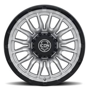 ICON Alloys Off-Road Wheels | 1350 Offroad - ICON Alloys Cajon, Silver Machined w/ Gloss Black Lip, 20x9 / 8x180, 12mm Offset Wheel 8320908955SMGB - Image 2