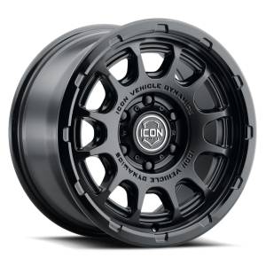 ICON Alloys Off-Road Wheels | 1350 Offroad - ICON Alloys Rancho, Double Black, 17x8.5 / 6x5.5, 0mm Offset Wheel 8417858347DB - Image 1