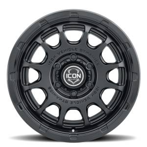 ICON Alloys Off-Road Wheels | 1350 Offroad - ICON Alloys Rancho, Double Black, 17x8.5 / 6x135, 6mm Offset Wheel 8417856350DB - Image 2