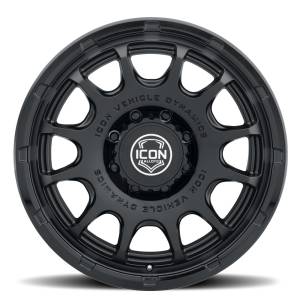 ICON Alloys Off-Road Wheels | 1350 Offroad - ICON Alloys Rancho, Double Black, 20x9 / 8x170, 6mm Offset Wheel 8420908152DB - Image 2