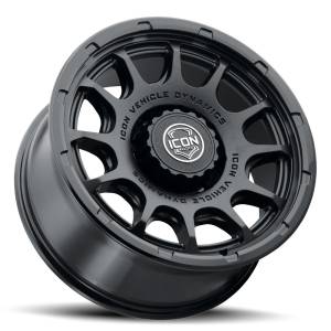 ICON Alloys Off-Road Wheels | 1350 Offroad - ICON Alloys Rancho, Double Black, 20x9 / 8x170, 6mm Offset Wheel 8420908152DB - Image 3