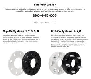 Eibach Springs & Suspension Upgrades | 1350 Offroad - Eibach Pro-Wheel Spacers S90-2-10-004 - Image 3