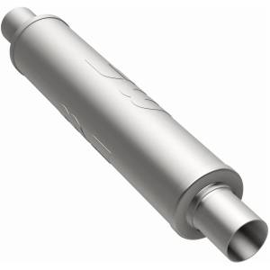 MagnaFlow Exhaust Systems & Installation | 1350 Offroad - MagnaFlow 2.25 in/2.25 in Center/Center, 4 in x 18 in x 4 in Body Muffler 10425 - Image 2