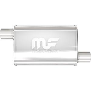 MagnaFlow Exhaust Systems & Installation | 1350 Offroad - MagnaFlow 2 in/2 in Offset/Offset, 4 in x 14 in x 9 in Body Muffler 11234 - Image 1