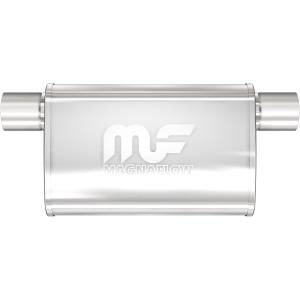 MagnaFlow Exhaust Systems & Installation | 1350 Offroad - MagnaFlow 2.25 in/2.25 in Offset/Offset Same Side, 4 in x 11 in x 9 in Body Muffler 11375 - Image 1
