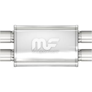 MagnaFlow Exhaust Systems & Installation | 1350 Offroad - MagnaFlow 2.25 in/2.25 in Dual/Dual, 4 in x 11 in x 9 in Body Muffler 11378 - Image 1