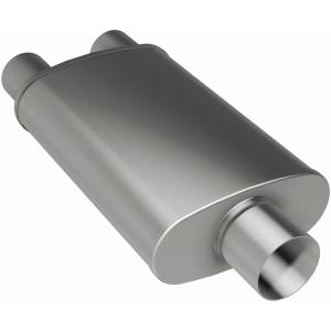 MagnaFlow Exhaust Systems & Installation | 1350 Offroad - MagnaFlow 3 in/2.5 in Center/Dual, 5 in x 14 in x 8 in Body Muffler 12198 - Image 2