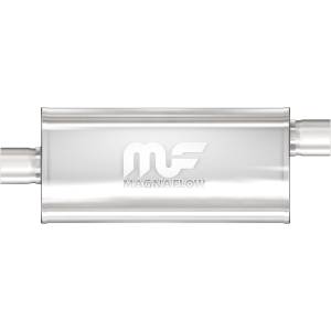 MagnaFlow Exhaust Systems & Installation | 1350 Offroad - MagnaFlow 3 in/3 in Offset/Center, 5 in x 18 in x 8 in Body Muffler 12259 - Image 1