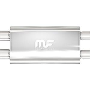 MagnaFlow Exhaust Systems & Installation | 1350 Offroad - MagnaFlow 2.5 in/2.5 in Dual/Dual, 5 in x 22 in x 11 in Body Muffler 12568 - Image 1