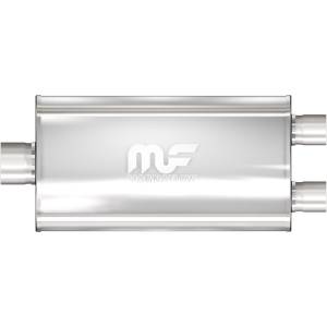 MagnaFlow Exhaust Systems & Installation | 1350 Offroad - MagnaFlow 3 in/2.5 in Center/Dual, 5 in x 22 in x 11 in Body Muffler 12588 - Image 1