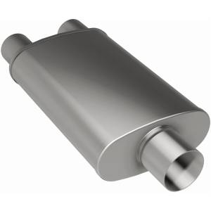 MagnaFlow Exhaust Systems & Installation | 1350 Offroad - MagnaFlow 3 in/2.5 in Center/Dual, 5 in x 22 in x 11 in Body Muffler 12588 - Image 2