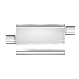 MagnaFlow Exhaust Systems & Installation | 1350 Offroad - MagnaFlow 2.5 in/2.5 in Offset/Center, 4 in x 14 in x 9 in Body Muffler 13216 - Image 1