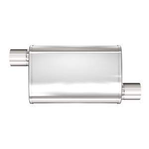 MagnaFlow Exhaust Systems & Installation | 1350 Offroad - MagnaFlow 2 in/2 in Offset/Offset, 4 in x 14 in x 9 in Body Muffler 13234 - Image 1