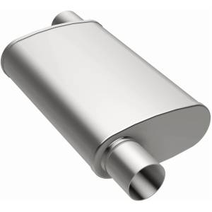 MagnaFlow Exhaust Systems & Installation | 1350 Offroad - MagnaFlow 2.5 in/2.5 in Offset/Offset, 4 in x 14 in x 9 in Body Muffler 13236 - Image 2