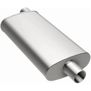 MagnaFlow Exhaust Systems & Installation | 1350 Offroad - MagnaFlow 2.5 in/2.5 in Offset/Center, 4 in x 18 in x 9 in Body Muffler 13256 - Image 2