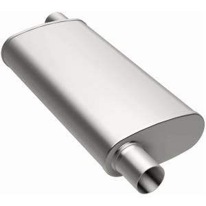 MagnaFlow Exhaust Systems & Installation | 1350 Offroad - MagnaFlow 2.5 in/2.5 in Offset/Offset, 4 in x 18 in x 9 in Body Muffler 13266 - Image 2