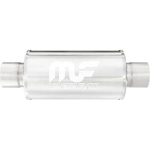 MagnaFlow Exhaust Systems & Installation | 1350 Offroad - MagnaFlow 2.5 in/2.5 in Center/Center, 6 in x 6 in x 6 in Body Muffler 14158 - Image 1