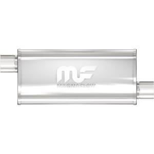MagnaFlow Exhaust Systems & Installation | 1350 Offroad - MagnaFlow 3 in/3 in Offset/Offset, 5 in x 18 in x 8 in Body Muffler 14264 - Image 1
