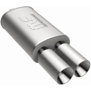 MagnaFlow Exhaust Systems & Installation | 1350 Offroad - MagnaFlow 2.25 in/3.5 in Center/Dual, 5 in x 14 in x 8 in Body Muffler 14816 - Image 2
