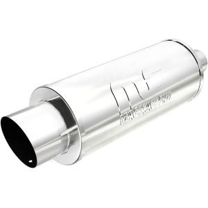 MagnaFlow Exhaust Systems & Installation | 1350 Offroad - MagnaFlow 2.25 in/4 in Center/Center, 6 in x 14 in x 6 in Body Muffler 14821 - Image 1