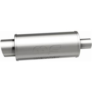 MagnaFlow Exhaust Systems & Installation | 1350 Offroad - MagnaFlow 2.25 in/4 in Center/Center, 6 in x 14 in x 6 in Body Muffler 14821 - Image 4