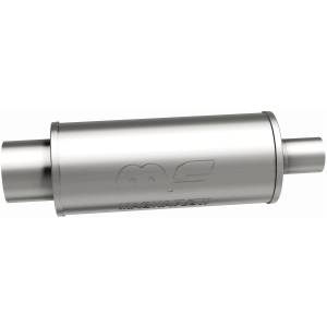 MagnaFlow Exhaust Systems & Installation | 1350 Offroad - MagnaFlow 2.25 in/4 in Center/Center, 6 in x 14 in x 6 in Body Muffler 14822 - Image 4