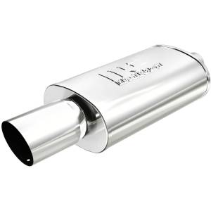 MagnaFlow Exhaust Systems & Installation | 1350 Offroad - MagnaFlow 2.25 in/4 in Center/Center, 5 in x 14 in x 8 in Body Muffler 14827 - Image 1