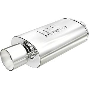 MagnaFlow Exhaust Systems & Installation | 1350 Offroad - MagnaFlow 2.25 in/4 in Center/Center, 5 in x 14 in x 8 in Body Muffler 14832 - Image 1