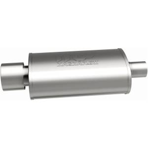 MagnaFlow Exhaust Systems & Installation | 1350 Offroad - MagnaFlow 2.25 in/4 in Center/Center, 5 in x 14 in x 8 in Body Muffler 14832 - Image 4