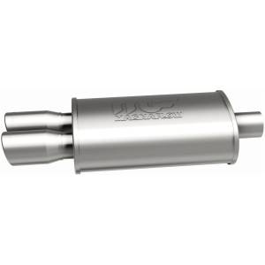 MagnaFlow Exhaust Systems & Installation | 1350 Offroad - MagnaFlow 2.25 in/3 in Center/Dual, 5 in x 14 in x 8 in Body Muffler 14862 - Image 4