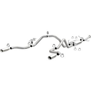MagnaFlow Exhaust Systems & Installation | 1350 Offroad - MagnaFlow Street Series Polished Cat-Back System 15305 - Image 1
