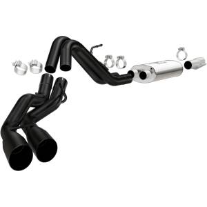 MagnaFlow Exhaust Systems & Installation | 1350 Offroad - MagnaFlow Street Series Black Coated Cat-Back System 15366 - Image 1