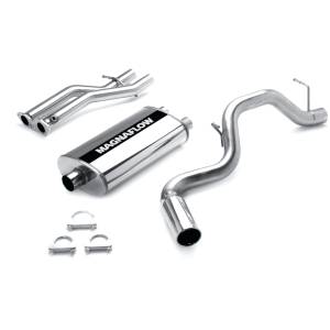 MagnaFlow Exhaust Systems & Installation | 1350 Offroad - MagnaFlow Street Series Polished Cat-Back System 15701 - Image 1