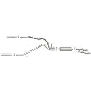 MagnaFlow Exhaust Systems & Installation | 1350 Offroad - MagnaFlow Street Series Polished Cat-Back System 16520 - Image 4