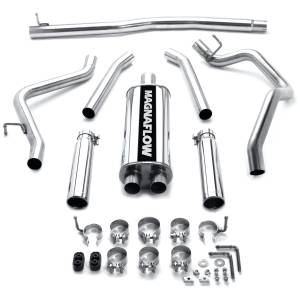 MagnaFlow Exhaust Systems & Installation | 1350 Offroad - MagnaFlow Street Series Polished Cat-Back System 16622 - Image 1