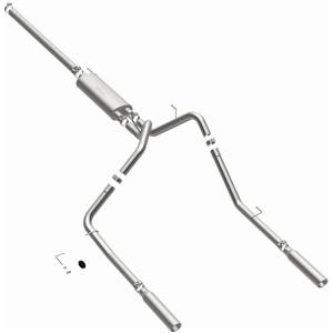 MagnaFlow Exhaust Systems & Installation | 1350 Offroad - MagnaFlow Street Series Polished Cat-Back System 16700 - Image 2