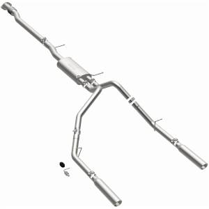 MagnaFlow Exhaust Systems & Installation | 1350 Offroad - MagnaFlow Street Series Polished Cat-Back System 16741 - Image 2