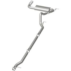 MagnaFlow Exhaust Systems & Installation | 1350 Offroad - MagnaFlow Street Series Polished Cat-Back System 16751 - Image 3