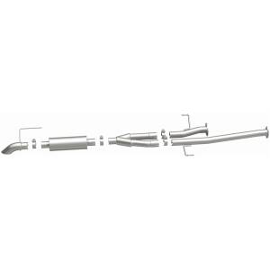 MagnaFlow Exhaust Systems & Installation | 1350 Offroad - MagnaFlow Off Road Pro Series Gas Stainless Cat-Back 17111 - Image 4