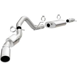 MagnaFlow Exhaust Systems & Installation | 1350 Offroad - MagnaFlow Street Series Polished Cat-Back System 19177 - Image 1