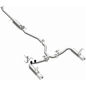 MagnaFlow Exhaust Systems & Installation | 1350 Offroad - MagnaFlow Street Series Polished Cat-Back System 19313 - Image 2